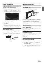 Preview for 15 page of Alpine INE-NAV-60HDMI Owner'S Manual