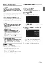 Preview for 25 page of Alpine INE-NAV-60HDMI Owner'S Manual