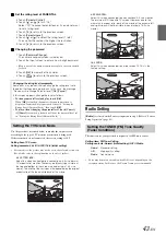 Preview for 43 page of Alpine INE-NAV-60HDMI Owner'S Manual