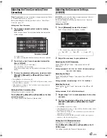 Preview for 41 page of Alpine INE-W947E Owner'S Manual