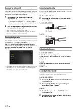 Предварительный просмотр 41 страницы Alpine INE-W967HD Quick Reference Manual