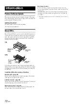 Предварительный просмотр 72 страницы Alpine INE-W990BT Owner'S Manual