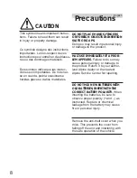 Preview for 8 page of Alpine IVA-C800 Owner'S Manual