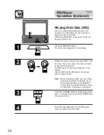 Предварительный просмотр 74 страницы Alpine IVA-C800 Owner'S Manual