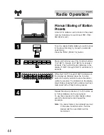 Предварительный просмотр 44 страницы Alpine IVA-C800R Owner'S Manual