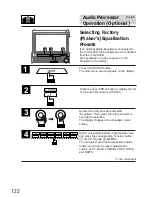 Предварительный просмотр 122 страницы Alpine IVA-C800R Owner'S Manual