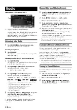 Preview for 16 page of Alpine IVA D106 - DVD Player With LCD Monitor Owner'S Manual