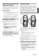 Preview for 49 page of Alpine IVA D106 - DVD Player With LCD Monitor Owner'S Manual