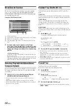 Preview for 68 page of Alpine IVA D106 - DVD Player With LCD Monitor Owner'S Manual