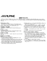 Предварительный просмотр 117 страницы Alpine IVA-D106 Owner'S Manual