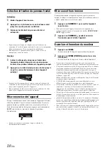 Предварительный просмотр 12 страницы Alpine IVA-D106R (French) Mode D'Emploi
