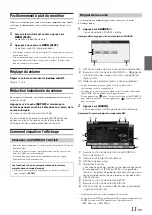 Предварительный просмотр 13 страницы Alpine IVA-D106R (French) Mode D'Emploi