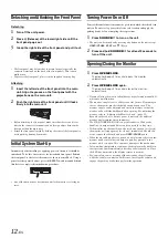 Preview for 14 page of Alpine IVA-D511R Owner'S Manual