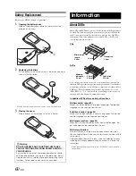 Предварительный просмотр 61 страницы Alpine IVA-W203 - 6.5" Touch Screen 2-DIN DVD In-Dash Receiver Owner'S Manual