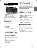 Preview for 15 page of Alpine IVA W205 - 2-DIN DVD/CD/MP3/WMA Receiver/AV Head Unit Owner'S Manual