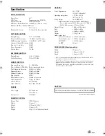 Preview for 71 page of Alpine IVA W205 - 2-DIN DVD/CD/MP3/WMA Receiver/AV Head Unit Owner'S Manual