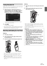 Предварительный просмотр 17 страницы Alpine IVE-W535HD Owner'S Manual