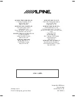 Preview for 148 page of Alpine IVE-W585BT Quick Reference Manual