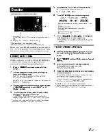 Preview for 41 page of Alpine iXA-W407 Quick Reference Manual