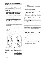 Preview for 60 page of Alpine iXA-W407 Quick Reference Manual