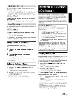 Preview for 63 page of Alpine iXA-W407 Quick Reference Manual