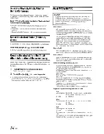 Preview for 86 page of Alpine iXA-W407 Quick Reference Manual