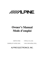 Preview for 109 page of Alpine iXA-W407 Quick Reference Manual