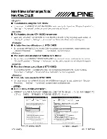 Preview for 11 page of Alpine KTX-100EQ - IMPRINT Sound Tuning Owner'S Manual