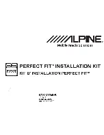 Preview for 9 page of Alpine KTX-MTG8-K Installation Manual