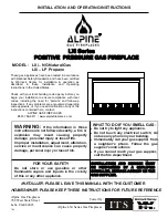 Alpine LXi - LP Installation And Operating Instructions Manual preview