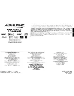 Preview for 50 page of Alpine MARINE CDA-9886M Owner'S Manual