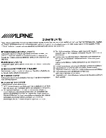 Preview for 69 page of Alpine MARINE CDA-9886M Owner'S Manual