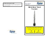 Alpine MCC390L-SL Owner'S Manual preview