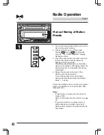 Предварительный просмотр 42 страницы Alpine MDA-W750 Owner'S Manual