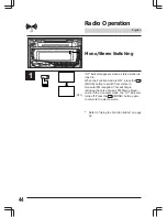 Предварительный просмотр 44 страницы Alpine MDA-W750 Owner'S Manual