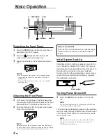 Предварительный просмотр 6 страницы Alpine MDM-7741 Owner'S Manual