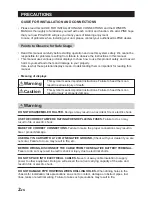 Preview for 2 page of Alpine Multimedia Manager PXA-H900 Manual For Installation And Connections