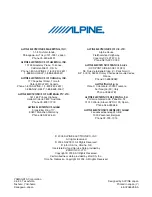 Preview for 2 page of Alpine NVD-A801 Owner'S Manual