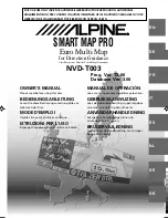 Alpine NVD-T003 Owner'S Manual предпросмотр