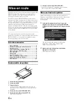 Предварительный просмотр 8 страницы Alpine NVE-M300 (French) Manuel Du Propriétaire