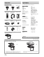 Предварительный просмотр 36 страницы Alpine PKG-2100P Owner'S Manual