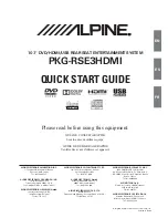 Preview for 10 page of Alpine PKG-RSE3HDMI Installation Manual