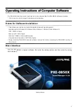 Предварительный просмотр 9 страницы Alpine PXE-0850X Manual