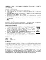 Preview for 3 page of Alpine SF-5010 Manual