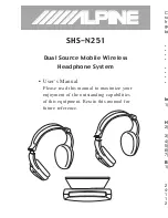 Preview for 1 page of Alpine SHS-N251 User Manual