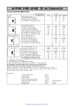 Preview for 7 page of Alpine SWE-1043E Manual