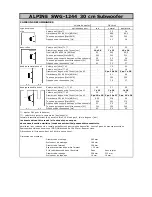 Preview for 5 page of Alpine SWG-1044 Application Manual