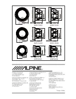 Preview for 6 page of Alpine SWR-1043D Application Manual