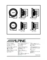 Предварительный просмотр 6 страницы Alpine SWS-1023D Application Manual