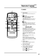 Предварительный просмотр 46 страницы Alpine TDA-7547E Owner'S Manual